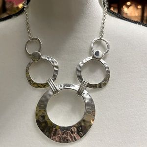 Silver Ring Necklace